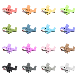 Soft Toy Sharks in all 16 colors