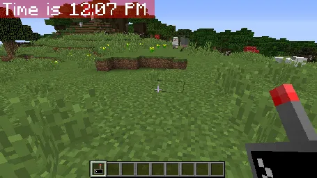 A primitive heads-up clock